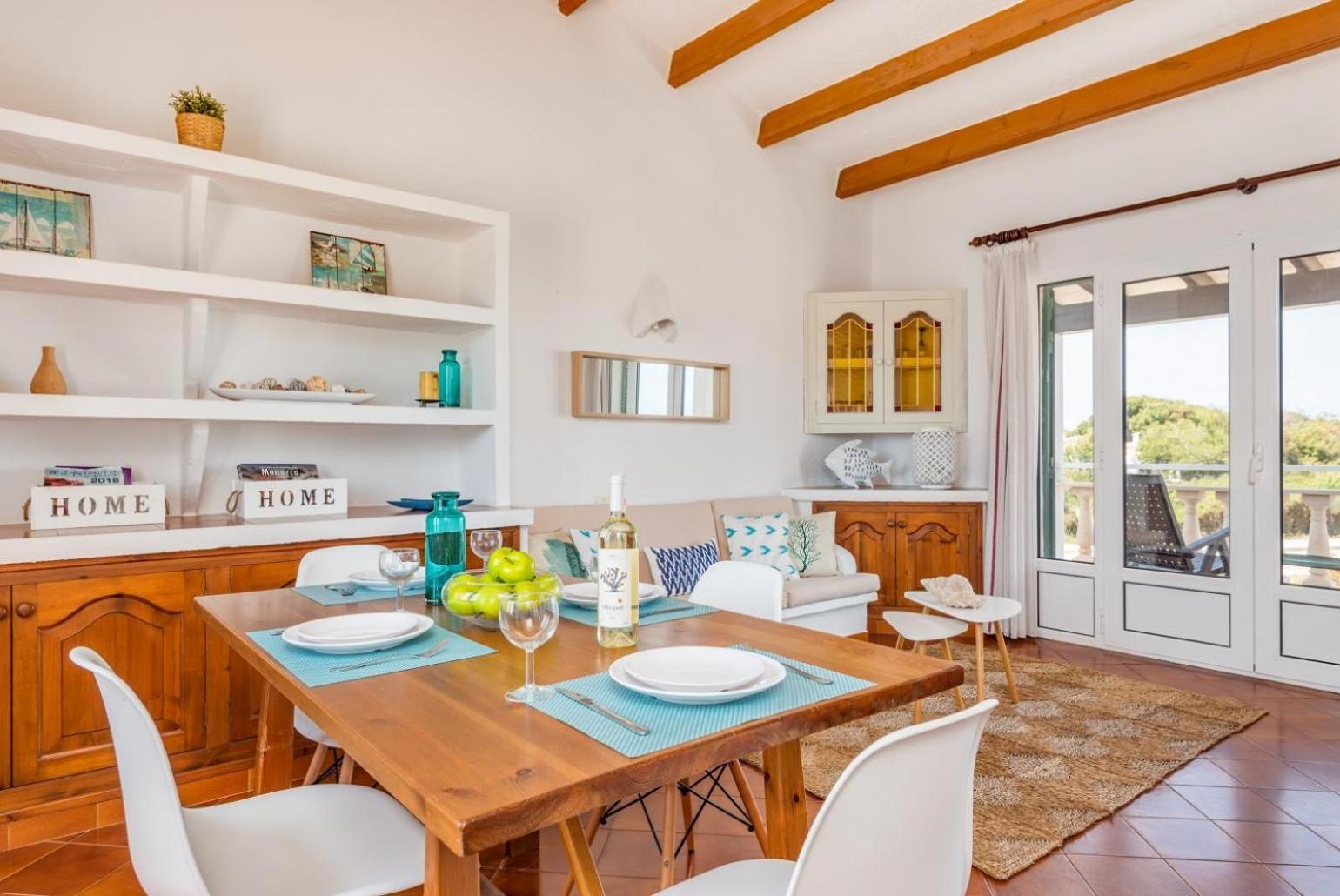 Villa Miguels Arenal d'en Castell Bagian luar foto